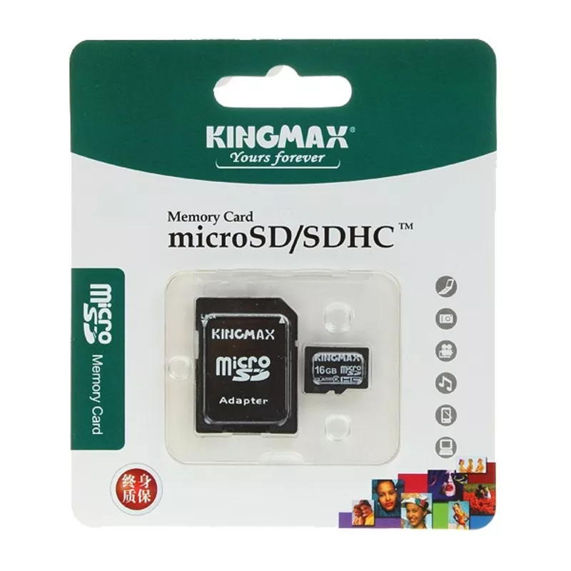 Карты памяти MicroSD/miniSD/SD/M2/MMC/RS-MMC/CF/USB 2/4/8/16/32Gb 3